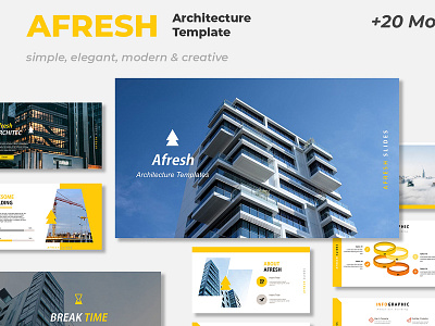 Afresh - Business Plan Power Point Template