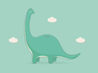 Cute dinosaur