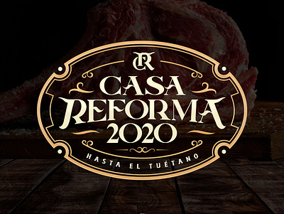 CASA REFORMA branding design graphic design logo typography