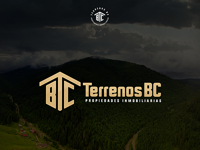 TERRENOS BC branding design graphic design logo