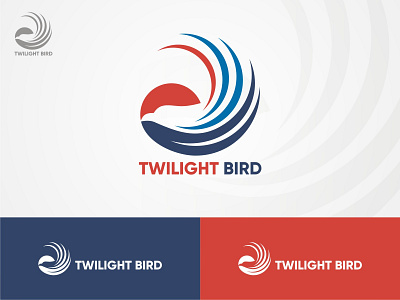 Twilight Bird Logo branding design icon illustration logo vector