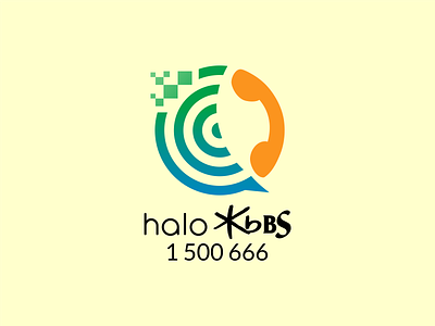 Logo Call Center Halo KBBS emblem