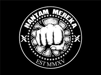 Hantam Mereka Manwear T Shirt emblem