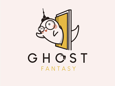 GHOST FANTASY Logo Project By Temjai Studio branding cute design ghost graphic design illustration logo mascot temjaistudio thai thaigost vector
