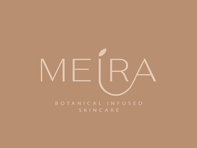 MEIRA Logo Project By Temjai Studio branding logo skincare skincarelogo
