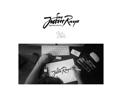 San Juan Raya branding inspiratión lettering