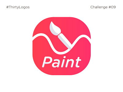 Paint app branding icon paint
