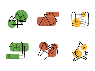 Icons illustration vector