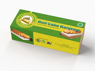 Pakaging Product Roll Cake