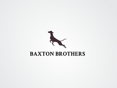 Baxton Bros brand branding burgundy dog dog illustration dog logo dogs illustration logo luxury luxury logo start up