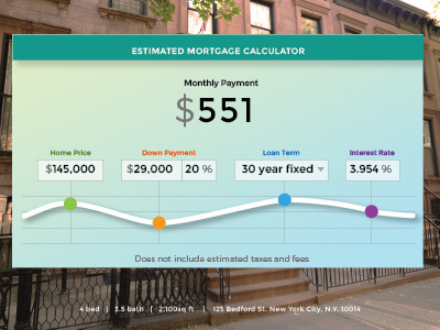 004 Mortgage calculator 004 calculator dailyui ui