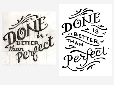 Done is better than