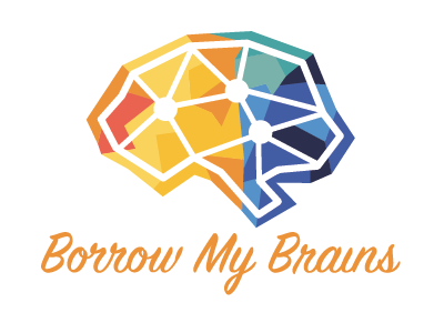 Borrow my brains logo