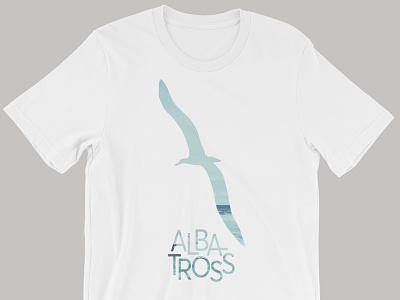 white albatross shirt albatross graphic photo reversed sea shirt