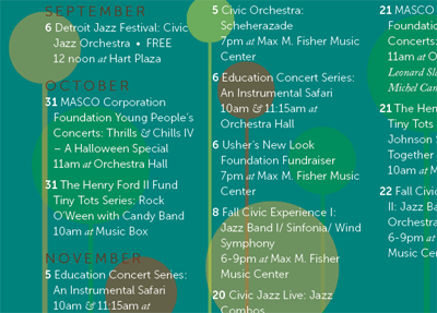 Dso calendar, So far circles colors print