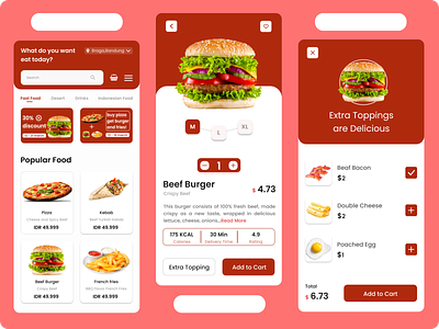 FODE add food burger delivery food fast food food indonesia instan food order food pizza ui ui design ui ux design uiux