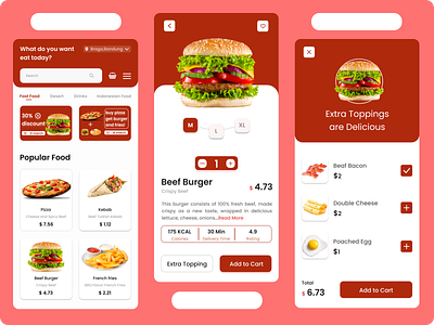 FODE delivery delivery foof design fast food food food delivery food order graphic design indonesia indonesia delivery indonesian food instan food menu order order ui ui design