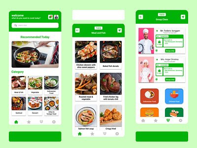 Tuco Mobile App chef chef and cook cooking video culinaries culinary food indonesia ingredients mobile app restaurant tutorial cook ui ui design uiux