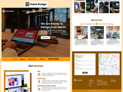 Hawk Design web
