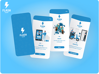 Flash Laundry (Shoes) Splash Screen