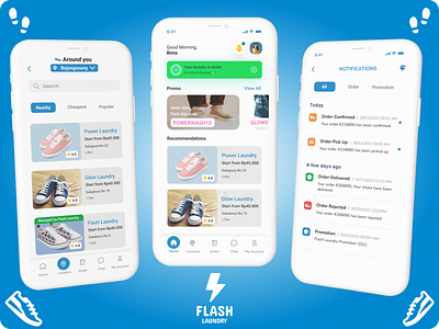 Flash Laundry App (Shoes)
