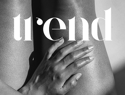 Trend magazine 1 branding design fashion graphic design logo typography