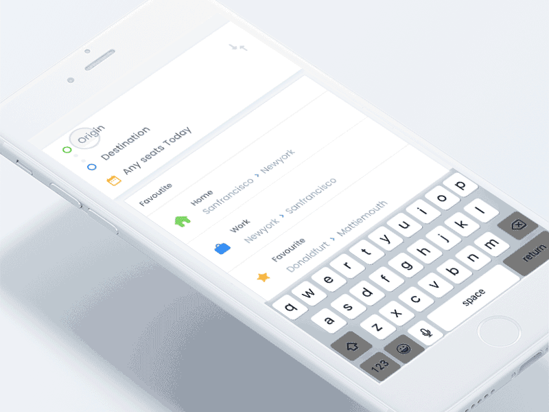 Advanced Bus booking app concept johnyvino travel time ticket redesign mobile refine filter train bus booking app