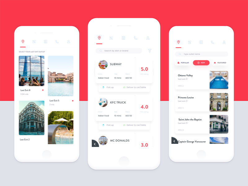 #4 Invisible series -Motel app by Johny vino™ on Dribbble