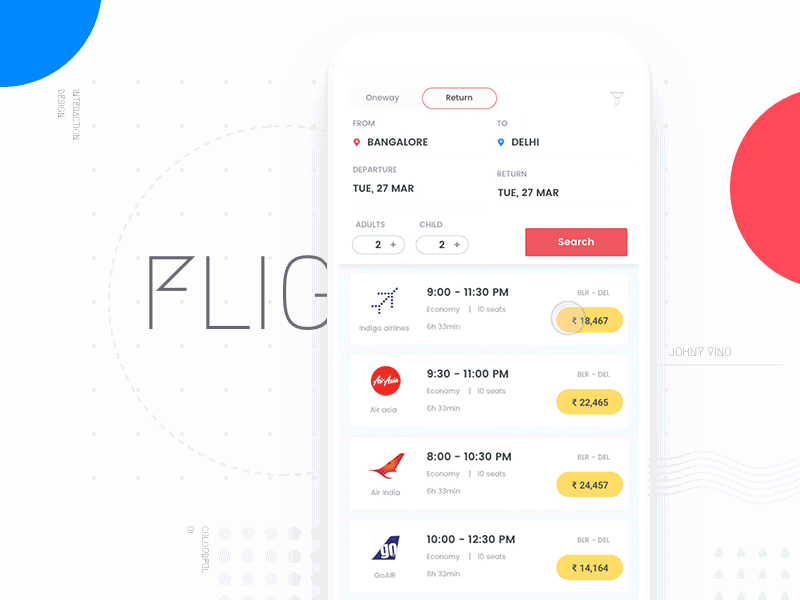 My flight - Live Interactive map appdesign johnyvino booking clean flight interaction ios light mobile travel ui ux
