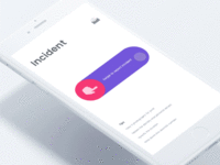 An incident in front of you!