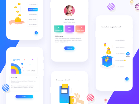 Request funding - Application form by Johny vino™ on Dribbble