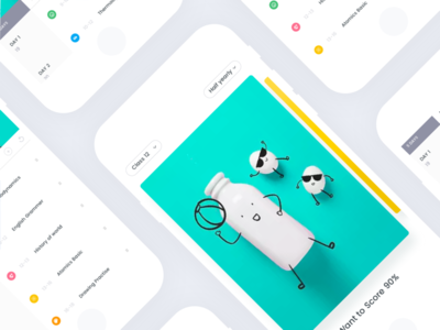 UI/UX Case Study of Exam planner app