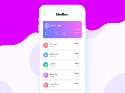 Medicine Order iOS app
