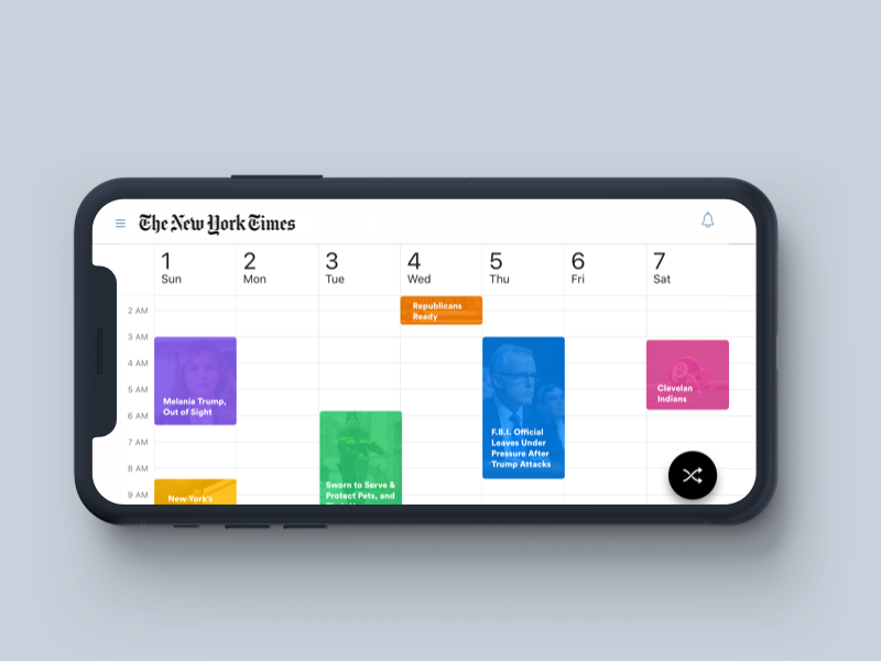 The New York Times Timely by Johny vino™ on Dribbble