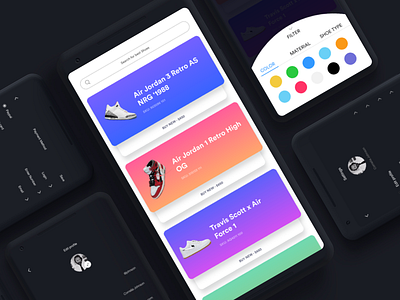 Sneaker iOS app