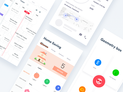 Home utility collection mobile monitoring smart smarthome ui ux