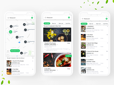 Freshfood app design diet food interaction ios meal mobile plan ui userinterface