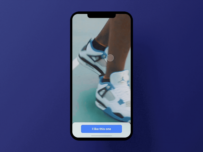 Show camera & buy illustration iphone minimal interface dashboard gif design animation mobile ui ux johnyvino ecomerce vr app augmneted augmented reality augmentedreality augmented ar