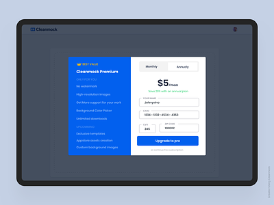 Premium Cleanmock annual app best clean cleanmock johnyvino mobile mock mock up mock up mock ups mock ups modal monthly photoshop portfolio poster premeium pricing value