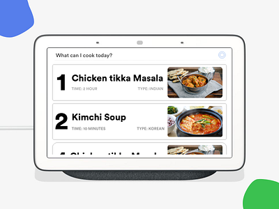 Voice UI assignment assistance assistant chicken food tips tricks typogaphy ui voice voice assistant voice over voice search voicemail