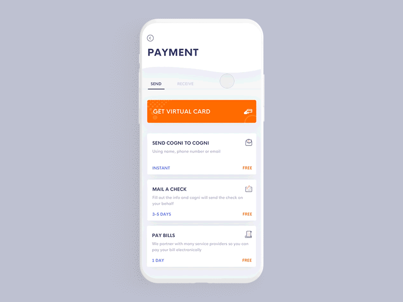 Send Money amount animation app clean design gif interaction interface invoice ios johnyvino minimal mobile payment send send money sendgrid slider ui ux