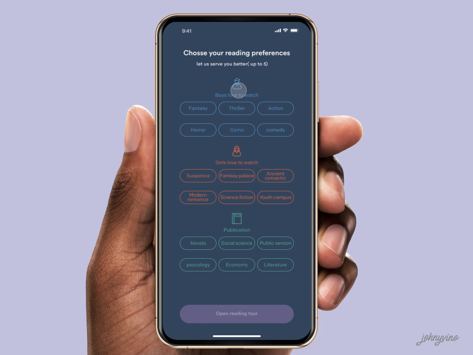 Book Suggestion by Johny vino™ on Dribbble