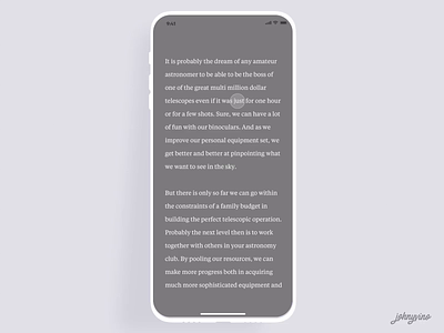 Share Notes Beautifully animation app clean gif highlight highlighter highlights interaction interface ios iphone johnyvino mobile share share notes beautifully shares social socialmedia ui ux
