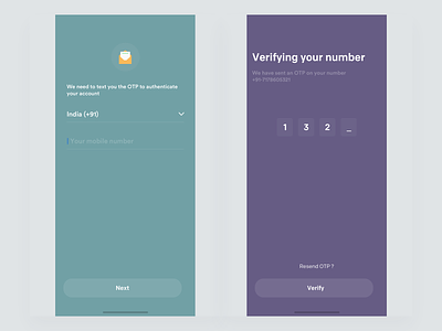 Verification app codes connection connection team together power connections data data visualization database dataviz generate generated ios johnyvino onboarding opt options ui ux verification