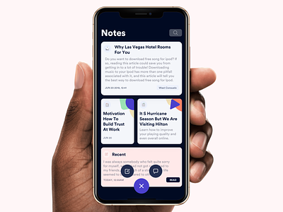 Notes animation app clean dashboard design gif illustration interaction interface ios iphone johnyvino minimal mobile notes notes app notes widget ui ux