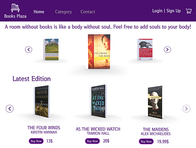 Landing Page 3d book store books store bookstore branding dailyui design landing page landingpage logo online book store onlinebookstore ui ux ux design