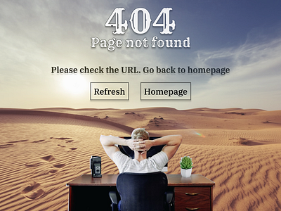 404 page