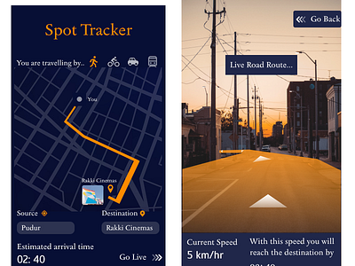 Location Tracker 020 3d animation daily ui dailyui dailyui020 design destination live location location tracker logo map route source track tracker tracking ux ux design