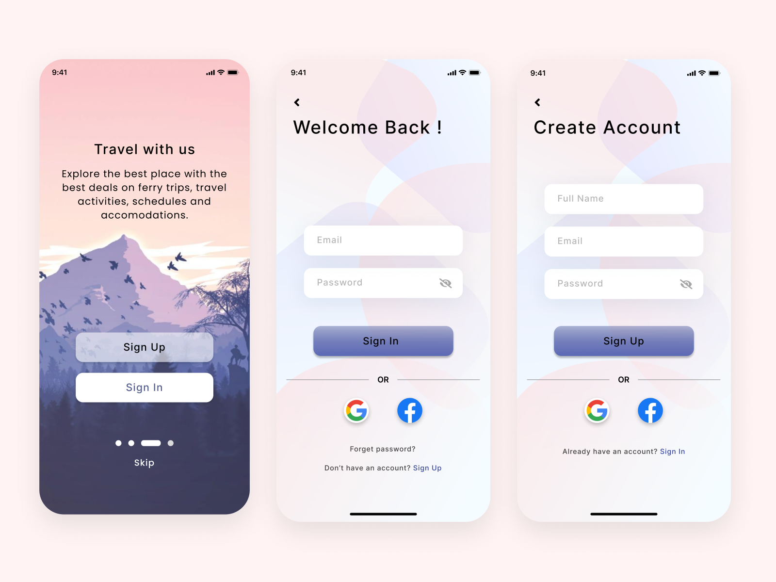 #001 Sign up page by Siddhi Shelke on Dribbble