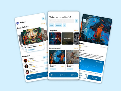 Art Selling Mobile App